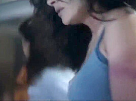 Everly (2014) - Salma Hayek's Sexy Breasts and Ass