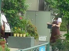 Exotic Japanese chick Miyabi Tsukioka in Hottest Blowjob/Fera, Public JAV video
