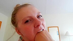 Exotic amateur Blonde, Russian xxx movie