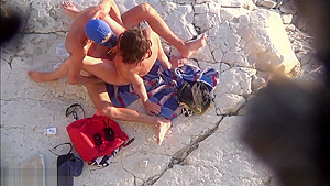 Exposed Cam Infiltrated On Beach