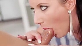 Extreme Deepthroat With Ingratiatingly Hot Babe