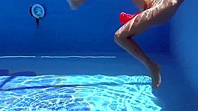 FAMOUS MARY KALISY IS POSING SWIMMING NAKED FOR XXXWATER