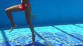 FAMOUS MARY KALISY IS POSING SWIMMING NAKED FOR XXXWATER