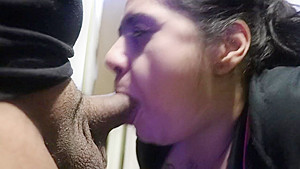 FRIENDS Step mom CHUBBY LATINA MILF SUCKING MY DICK AFTER A LONG DAY OF WORK