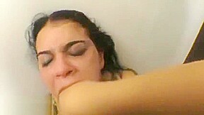 Fabi hand gag and slap