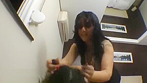 Fabi hand gag and slap