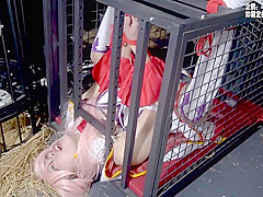 Fabulous Adult Movie Slave Cage Pretty One