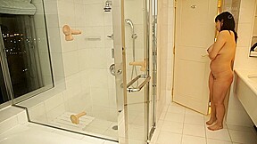 Fabulous Japanese girl in Horny Shower, Masturbation JAV clip