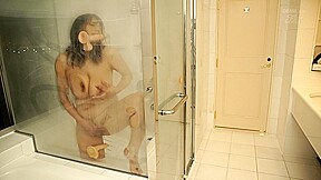Fabulous Japanese girl in Horny Shower, Masturbation JAV clip