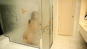 Fabulous Japanese girl in Horny Shower, Masturbation JAV clip