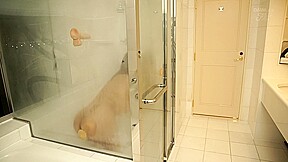 Fabulous Japanese girl in Horny Shower, Masturbation JAV clip