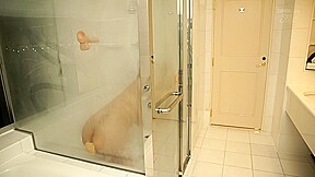 Fabulous Japanese girl in Horny Shower, Masturbation JAV clip
