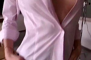 Fabulous Japanese playgirl Mami Shindo, Sayaka Kusunoki In Incredible blowjob-service JAV Clip