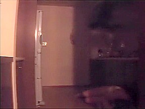 Fabulous amateur Rimming, Kitchen porn movie