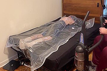 Feb 2 2023 - Vacpacked In My Hockey Gear In The Double Layer Sleepsack