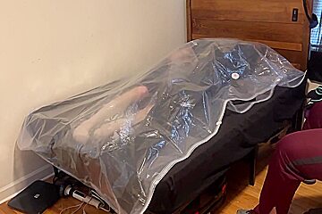 Feb 2 2023 - Vacpacked In My Hockey Gear In The Double Layer Sleepsack