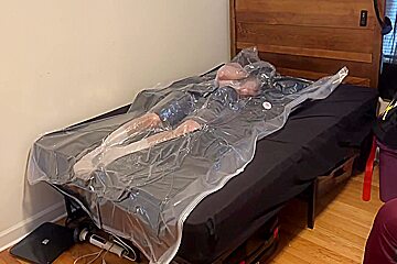 Feb 2 2023 - Vacpacked In My Hockey Gear In The Double Layer Sleepsack