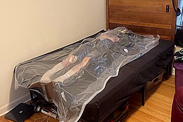 Feb 2 2023 - Vacpacked In My Hockey Gear In The Double Layer Sleepsack