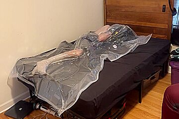 Feb 2 2023 - Vacpacked In My Hockey Gear In The Double Layer Sleepsack