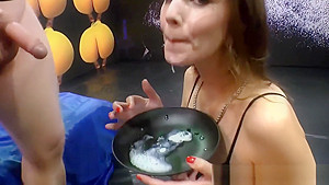Fetish German Spitroasted