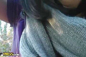 Fisting from a concupiscent dark brown hair