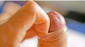 Flowing oozing precum cum Gliding edging self control