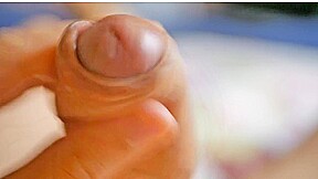 Flowing oozing precum cum Gliding edging self control