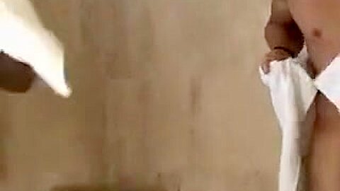 Frat guys take a shower and jerk off