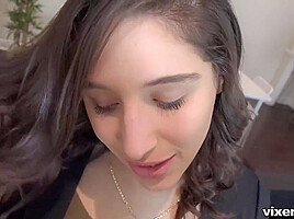Fresh Brunette, Abella Danger Is Moaning While Getting Fucked, Because It Feels Better Than Ever