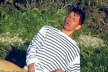 Fresh Lad Gets Butt-fucked Alfresco