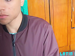 Fresh-faced Latin Twink Moises Fucked In Pov