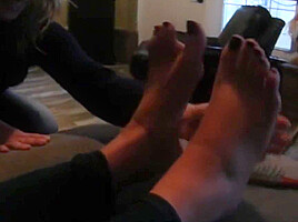 Friends Audition Bare Feet oh man