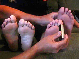 Friends Audition Bare Feet oh man