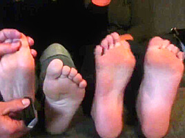 Friends Audition Bare Feet oh man
