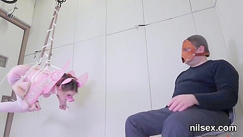 Frisky Kitten Is Brought In Anal Asylum For Harsh Treat