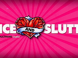 Fuck Us at the Same Time! Angie Russ & Maddy Mckenzie at NiceAndSlutty
