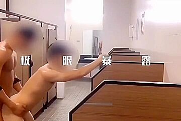 Fucking In A Crowded Toilet
