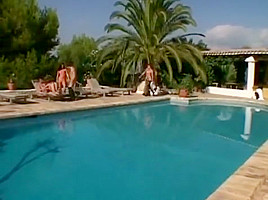 Fucking by the pool (a o  Bibian Norai, Belladonna)
