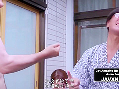 Gangbang With This Shy Japanese Milf