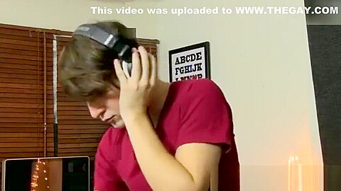 Gay anal massage oil sex xxx Sexy youthful DJ Andy Kay is working his