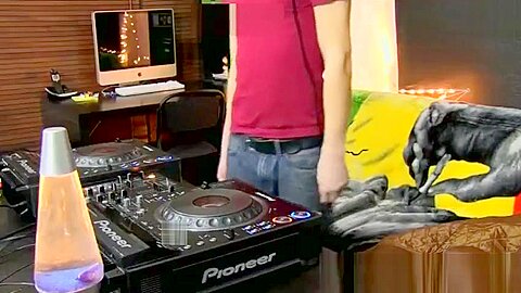 Gay anal massage oil sex xxx Sexy youthful DJ Andy Kay is working his