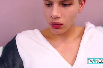 Gay teen 18+ Christian Adams Fingers His Tight Asshole - Daniel Star