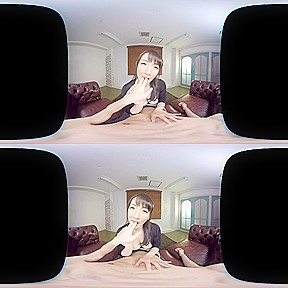 Gazing at the Virtual Blowjob; Sensual Japanese Babe Oral POV