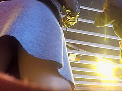 Gentle girl Upskirt