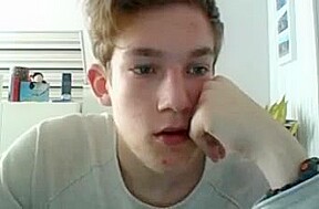 German Cute Boy Fingering His Smooth Big Ass,Nice Cock