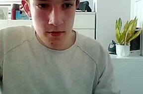 German Cute Boy Fingering His Smooth Big Ass,Nice Cock