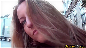 German Slut Gets Toyed