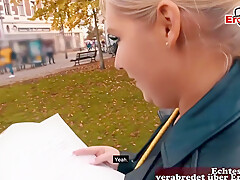German Slut Make Real Sexdate And Outdoor In