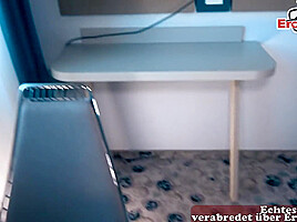 German big tits slut make real blind date casting