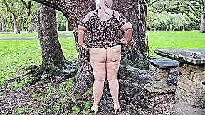 Getting My Pussy Fingered At The Park By A Stranger And Pissing Openly In Public